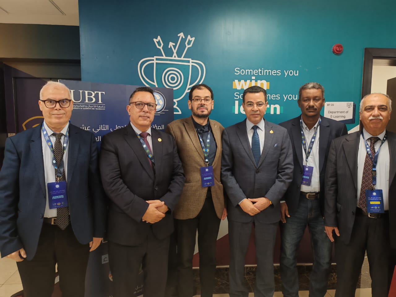 المشاركة في المؤتمر العربي الدولي الثاني عشر لضمان جودة التعليم العالي في جامعة الأعمال والتكنولوجيا في جدة