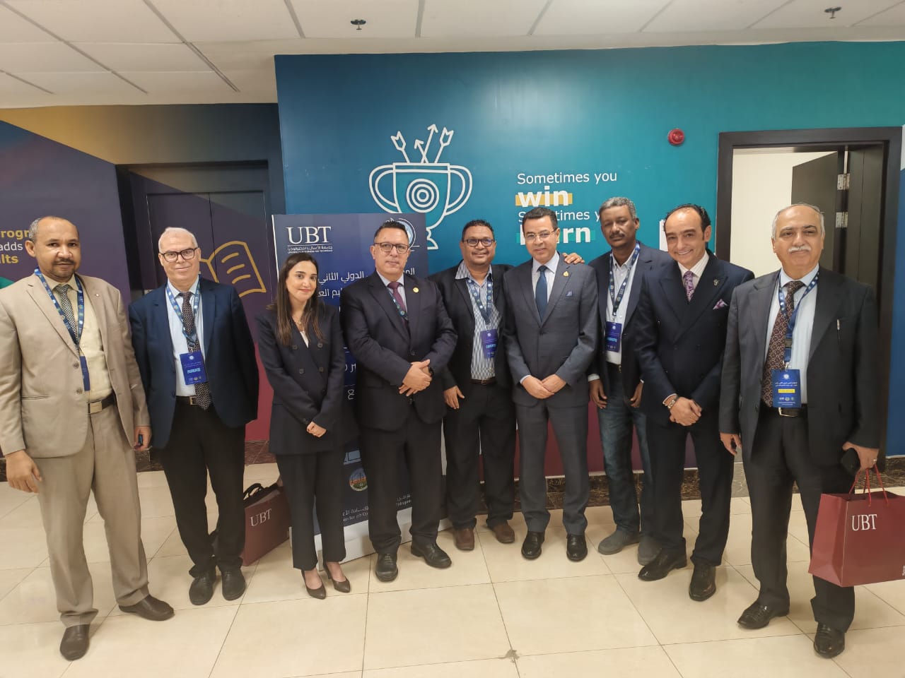 المشاركة في المؤتمر العربي الدولي الثاني عشر لضمان جودة التعليم العالي في جامعة الأعمال والتكنولوجيا في جدة